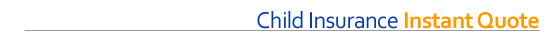 Child Only Plans - Instant Quote